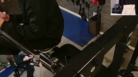 Stretch-man webcam model stream image