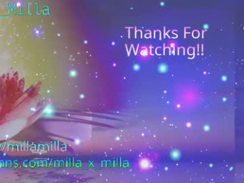 milla_milla webcam model stream image