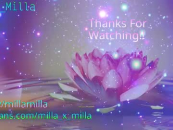 milla_milla webcam model stream image