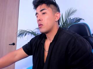 Alan Greek webcam model stream image