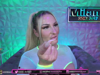 TamaraMilano webcam model stream image