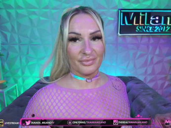 TamaraMilano webcam model stream image