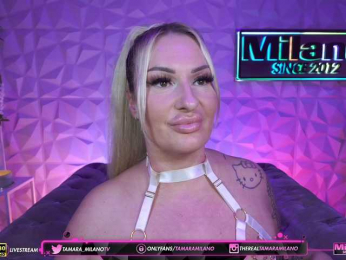 TamaraMilano webcam model stream image