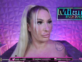 TamaraMilano webcam model stream image