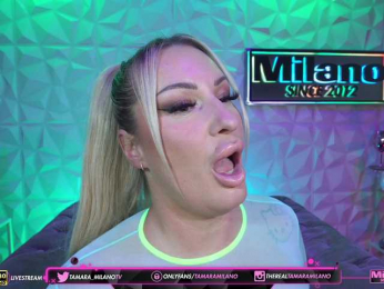 TamaraMilano webcam model stream image