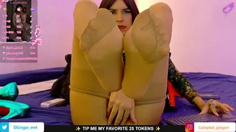 CampbelGinger webcam model stream image