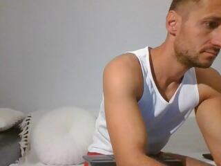Chris Aron webcam flirt4free model stream image
