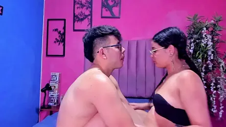 JustiinJazmin webcam model stream image