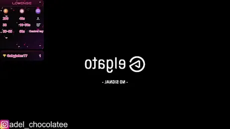 Adel_chocolate_ webcam model stream image