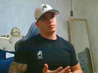 Alan Thompson webcam flirt4free model stream image