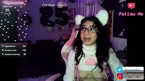 Abysparadise webcam model stream image