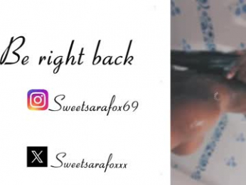 sweetsarafoxxx webcam model stream image