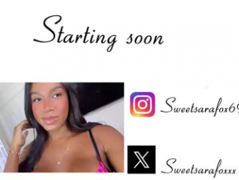 sweetsarafoxxx webcam model stream image