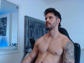 David Krob webcam model stream image