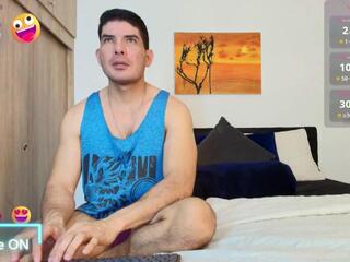 Andrew Hallss webcam model stream image