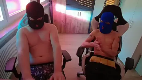 TwoMenOneFire webcam model stream image
