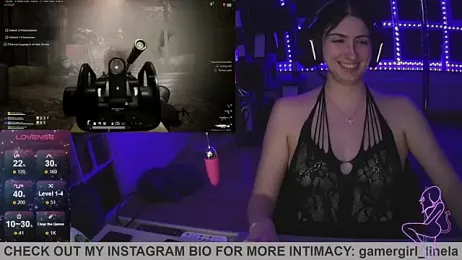 Gamergirl-Linela webcam model stream image