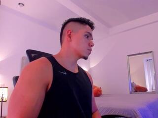 Chirs Morgan webcam model stream image