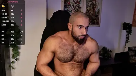 Musculus6 webcam model stream image