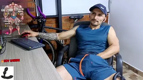 Marck_Muscle webcam model stream image