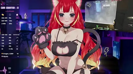 LewdFoxy_VT webcam model stream image