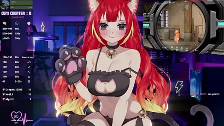 LewdFoxy_VT webcam model stream image