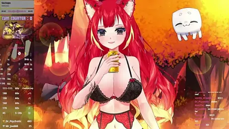 LewdFoxy_VT webcam model stream image