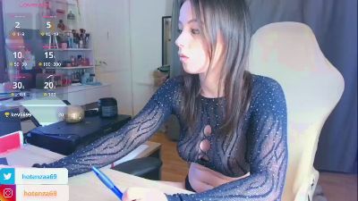 Hotenza webcam model stream image