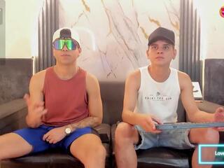 Liam Burns & Adriangel Hyuga webcam flirt4free model stream image