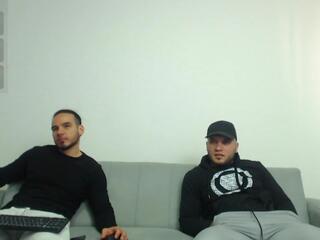 Aron & Jhustin webcam model stream image