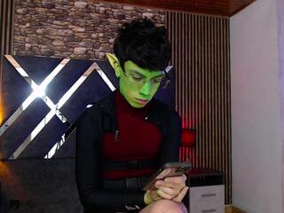 Aaron Blink webcam model stream image