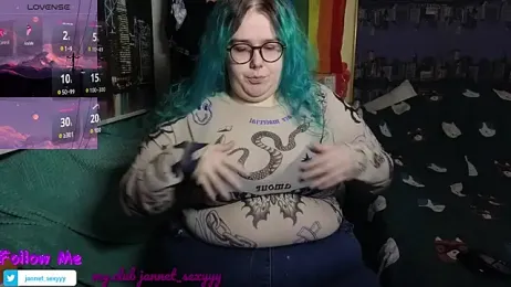 JannetPie webcam model stream image