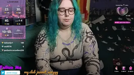 JannetPie webcam model stream image
