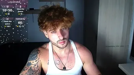 Ares_blue webcam model stream image