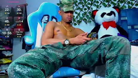 black_latin23cm webcam model stream image