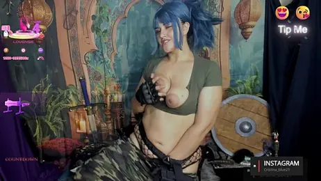 Cristina_blue webcam stripchat model stream image