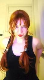 SoftRubyRed webcam model stream image