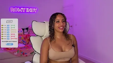 RomyIndyXXX webcam model stream image