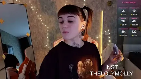 LolyMolli webcam model stream image