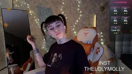 LolyMolli webcam model stream image
