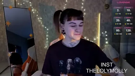 LolyMolli webcam model stream image