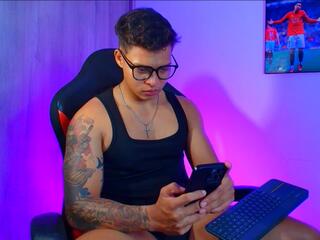 Evan Greey webcam model stream image