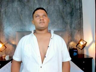 Liam Carters webcam model stream image