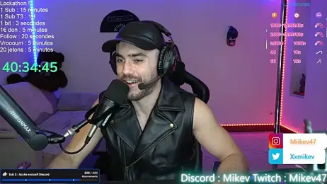 Mikev webcam model stream image