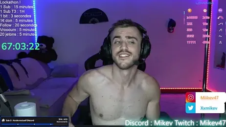 Mikev webcam model stream image