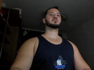 Adonis Steel webcam flirt4free model stream image