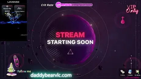 DaddybearVLC webcam model stream image