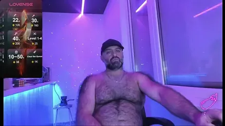 HAIR-MAN webcam model stream image