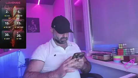 HAIR-MAN webcam model stream image