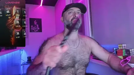 HAIR-MAN webcam model stream image